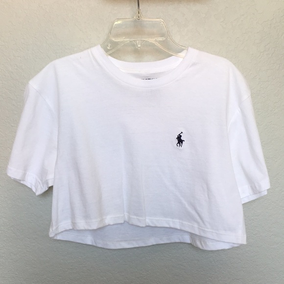 Polo Ralph Lauren Tops - Vintage cropped Polo T-shirt